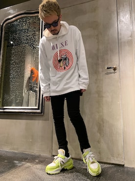 「バズる」｜Shuto Shimanakaさん（メンズ・181cm）の冬コーディネート