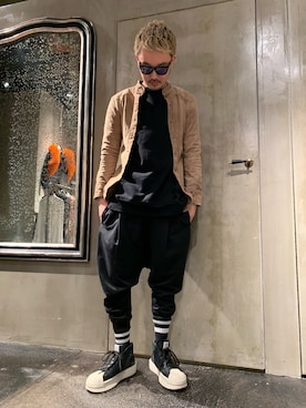 「バズる」｜Shuto Shimanakaさん（メンズ・181cm）の冬コーディネート