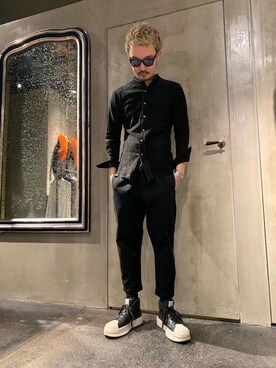 「バズる」｜Shuto Shimanakaさん（メンズ・181cm）の冬コーディネート
