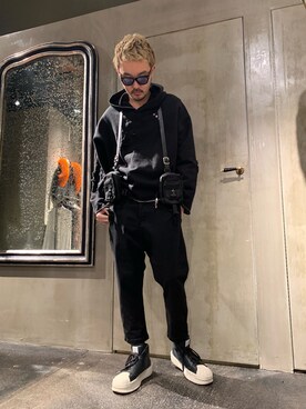 「バズる」｜Shuto Shimanakaさん（メンズ・181cm）の冬コーディネート