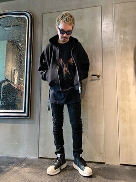 「バズる」｜Shuto Shimanakaさん（メンズ・181cm）の春コーディネート