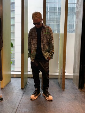 「バズる」｜Shuto Shimanakaさん（メンズ・181cm）の春コーディネート