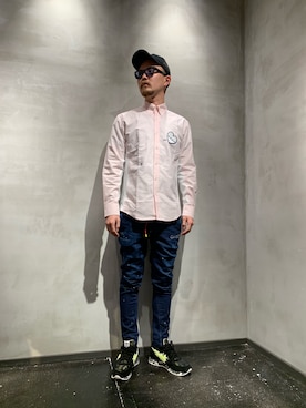 「バズる」｜Shuto Shimanakaさん（メンズ・181cm）の春コーディネート
