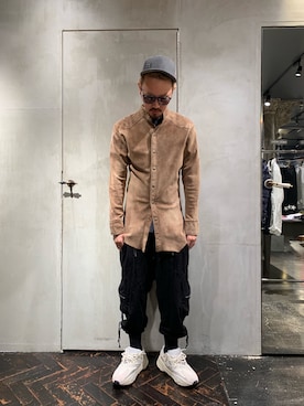 14th Addiction - 美品 14th addictionレザーシャツの通販 by