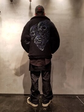 「A-COLD-WALL*(アコールドウォール)のアイテム(パンツ)」を使った、Shuto Shimanakaさん(メンズ・181cm)の秋コーディネート