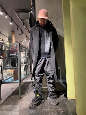 「A-COLD-WALL*（アコールドウォール）のアイテム（ジャケット/アウター）」を使った、Shuto Shimanakaさん（メンズ・181cm）の冬コーディネート
