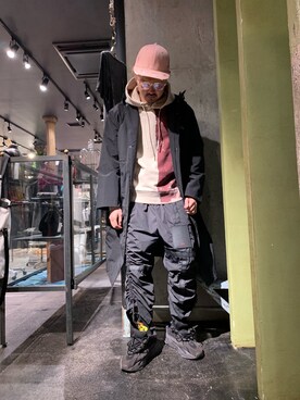 「A-COLD-WALL*（アコールドウォール）のアイテム（ジャケット/アウター）」を使った、Shuto Shimanakaさん（メンズ・181cm）の冬コーディネート