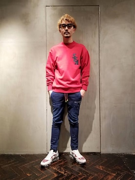 Shuto Shimanakaさん（メンズ・181cm）の冬コーディネート