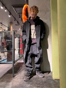 「A-COLD-WALL*（アコールドウォール）のアイテム（ジャケット/アウター）」を使った、Shuto Shimanakaさん（メンズ・181cm）の冬コーディネート