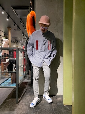 Shuto Shimanakaさん（メンズ・181cm）の冬コーディネート