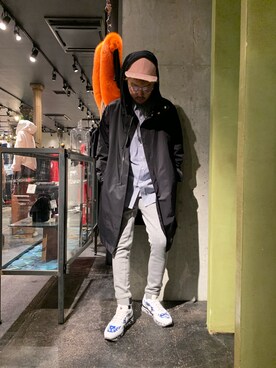 Shuto Shimanakaさん（メンズ・181cm）の冬コーディネート