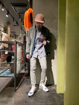 Shuto Shimanakaさん（メンズ・181cm）の冬コーディネート