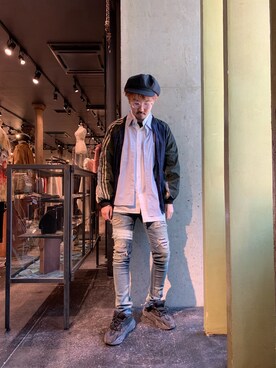 Shuto Shimanakaさん(メンズ・181cm)の春コーディネート