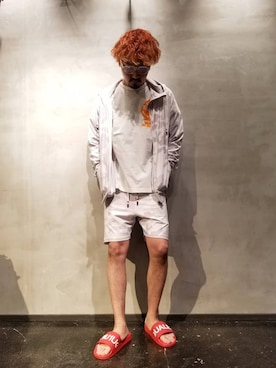 「1PIU1UGUALE3  RELAX （ウノピゥウノウグァーレトレ リラックス）のアイテム（シューズ）」を使った、Shuto Shimanakaさん（メンズ・181cm）の春コーディネート