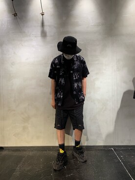 「Azuma.（アズマ）のアイテム（トップス）」を使った、Shuto Shimanakaさん（メンズ・181cm）の春コーディネート