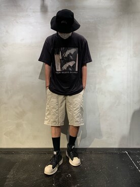 「A-COLD-WALL*(アコールドウォール)のアイテム(パンツ)」を使った、Shuto Shimanakaさん(メンズ・181cm)の夏コーディネート