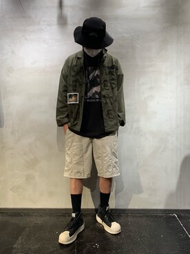 「A-COLD-WALL*(アコールドウォール)のアイテム(パンツ)」を使った、Shuto Shimanakaさん(メンズ・181cm)の夏コーディネート