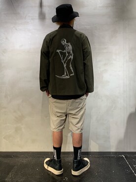 「A-COLD-WALL*(アコールドウォール)のアイテム(パンツ)」を使った、Shuto Shimanakaさん(メンズ・181cm)の夏コーディネート