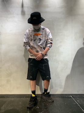 「A-COLD-WALL*(アコールドウォール)のアイテム(パンツ)」を使った、Shuto Shimanakaさん(メンズ・181cm)の夏コーディネート