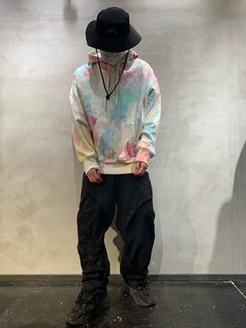 「A-COLD-WALL*(アコールドウォール)のアイテム(パンツ)」を使った、Shuto Shimanakaさん(メンズ・181cm)の夏コーディネート