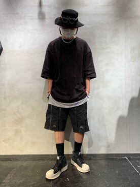 「A-COLD-WALL*(アコールドウォール)のアイテム(パンツ)」を使った、Shuto Shimanakaさん(メンズ・181cm)の夏コーディネート