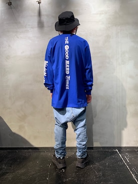 「THE inc.（ザ インク）のアイテム」を使った、Shuto Shimanakaさん（メンズ・181cm）の秋コーディネート