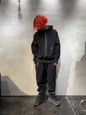 「A-COLD-WALL*(アコールドウォール)のアイテム(パンツ)」を使った、Shuto Shimanakaさん(メンズ・181cm)の秋コーディネート