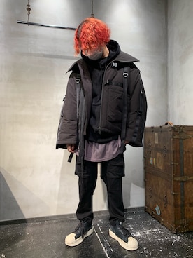 「A.A.Spectrum（エーエースペクトラム）のアイテム」を使った、Shuto Shimanakaさん（メンズ・181cm）の秋コーディネート