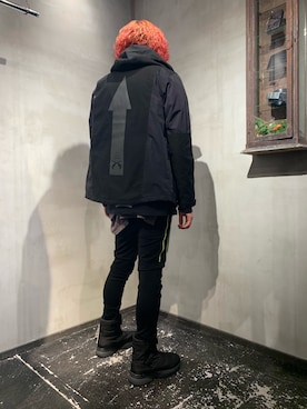 「roarguns（ロアーガンズ）のアイテム（ジャケット/アウター）」を使った、Shuto Shimanakaさん（メンズ・181cm）の秋コーディネート