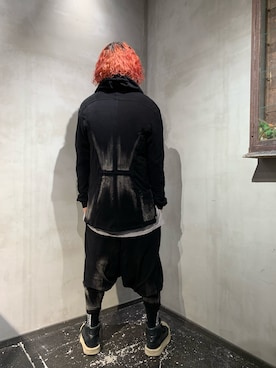 「KMRii（ケムリ）のアイテム（トップス）」を使った、Shuto Shimanakaさん（メンズ・181cm）の冬コーディネート