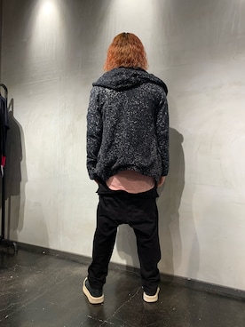「KMRii（ケムリ）のアイテム（ジャケット/アウター）」を使った、Shuto Shimanakaさん（メンズ・181cm）の冬コーディネート