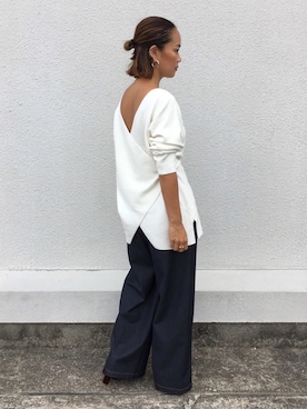 「EUCLAID（エウクレイド）のアイテム」を使った、88kmrkyさん（レディース・160cm）の冬コーディネート