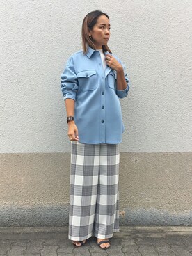 「EUCLAID（エウクレイド）のアイテム」を使った、88kmrkyさん（レディース・160cm）の冬コーディネート