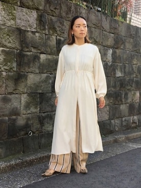 「EUCLAID（エウクレイド）のアイテム」を使った、88kmrkyさん（レディース・160cm）の冬コーディネート