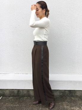 88kmrkyさん（レディース・160cm）の秋コーディネート