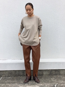 88kmrkyさん（レディース・160cm）の秋コーディネート