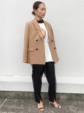 88kmrkyさん（レディース・160cm）の秋コーディネート