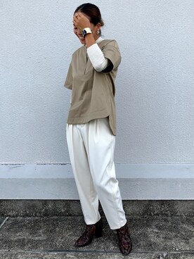 88kmrkyさん（レディース・160cm）の秋コーディネート