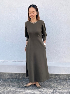 「EUCLAID（エウクレイド）のアイテム」を使った、88kmrkyさん（レディース・160cm）の春コーディネート