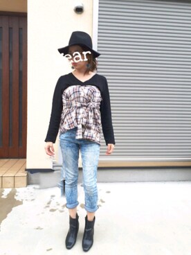 miiさん（レディース・160cm）の秋コーディネート