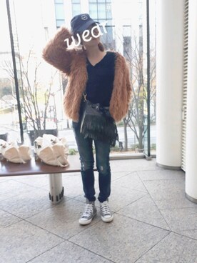 miiさん（レディース・160cm）の冬コーディネート