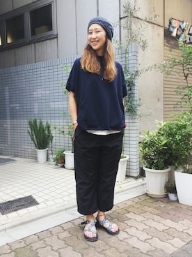 YOSHIHARUさん（レディース・168cm）の夏コーディネート