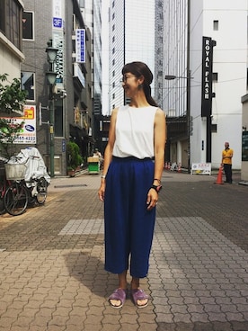 YOSHIHARUさん（レディース・168cm）の夏コーディネート