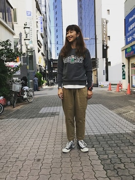 YOSHIHARUさん（レディース・168cm）の秋コーディネート