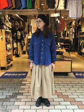 「POTER CLASIC」｜YOSHIHARUさん（レディース・168cm）の春コーディネート