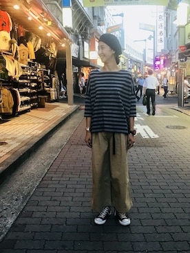 YOSHIHARUさん（レディース・168cm）の夏コーディネート