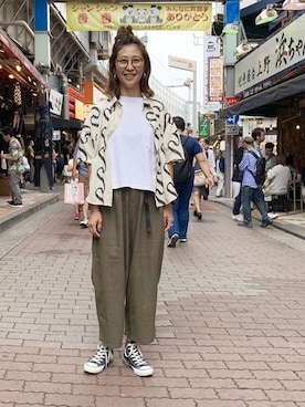 YOSHIHARUさん（レディース・168cm）の夏コーディネート