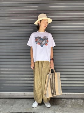 YOSHIHARUさん（レディース・168cm）の夏コーディネート