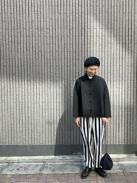 「Urvin」｜「アイテム（帽子）」を使った、YOSHIHARUさん（レディース・168cm）の春コーディネート