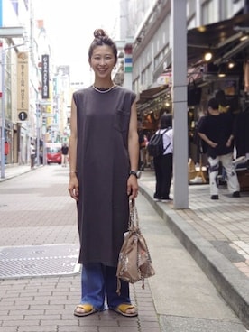 YOSHIHARUさん（レディース・168cm）の夏コーディネート